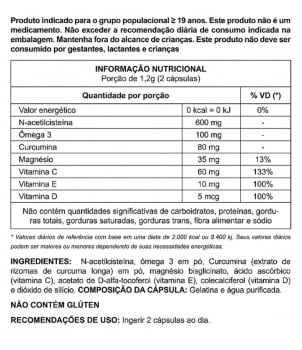 ACETILCISTEÍNA- auxilia na imunidade 