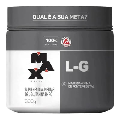 Glutamina L-G 300g - Max Titanium